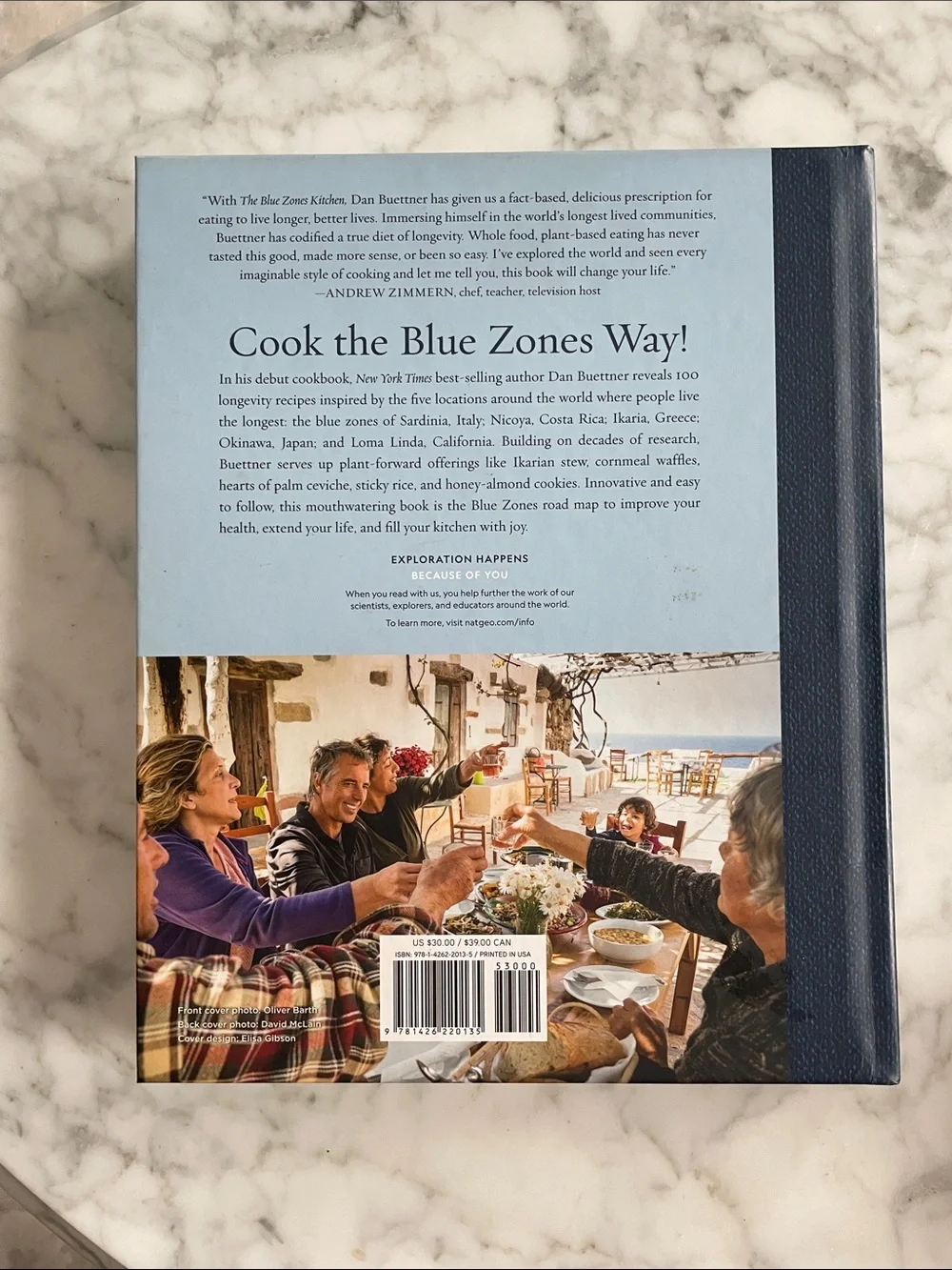 National Geographic The Blue Zones Kitchen - Dan Buettner live to 100